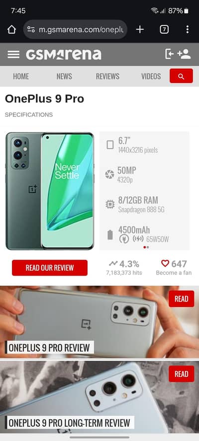 one plus 9 pro Pta Approved