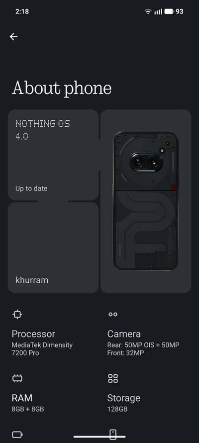 Nothing 2a urgent sale