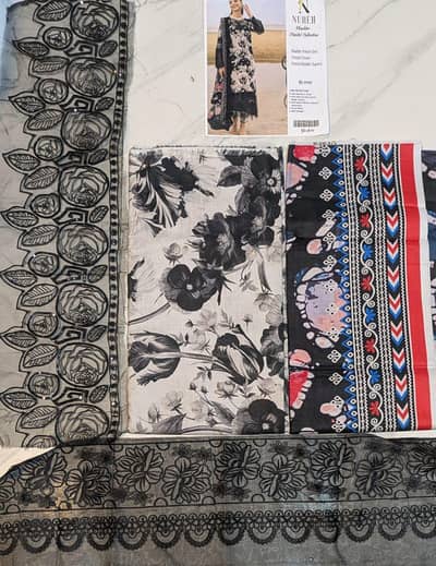 SALE 3150 3 PIECE KHADDAR SUITS WITH PATCHES