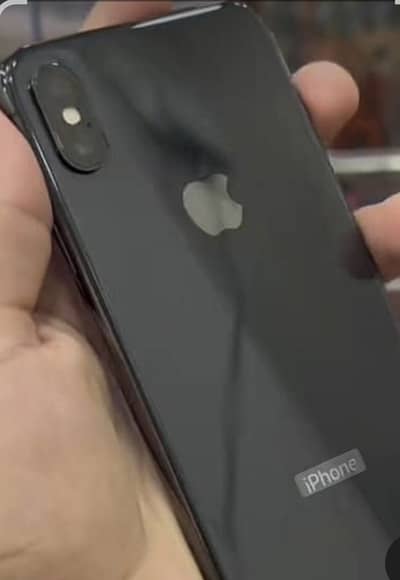 Iphone x black colour 256 gb