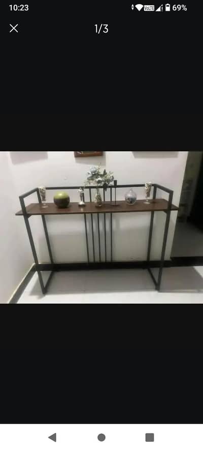new console table