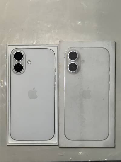 iPhone 16 White NoN PTA, Mint Condition