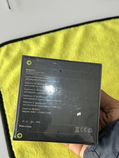 Iphone Airpod pro 2 black buzzer