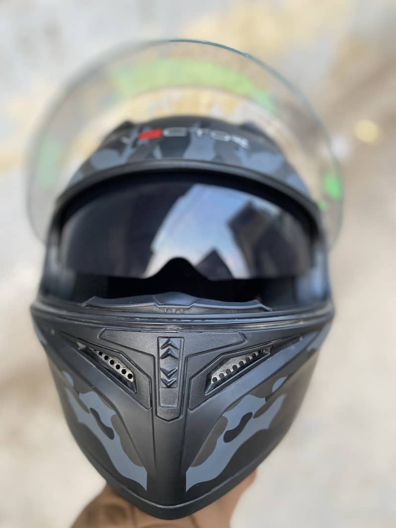  VECTOR DOT CERTIFIED HELMET + BLUETOOTH INTERCOM  5