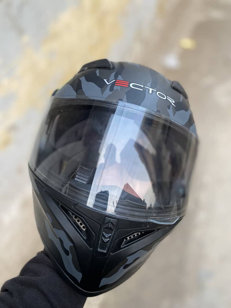  VECTOR DOT CERTIFIED HELMET + BLUETOOTH INTERCOM  7