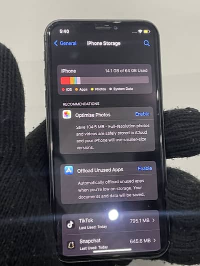 IPHONE X 64gb