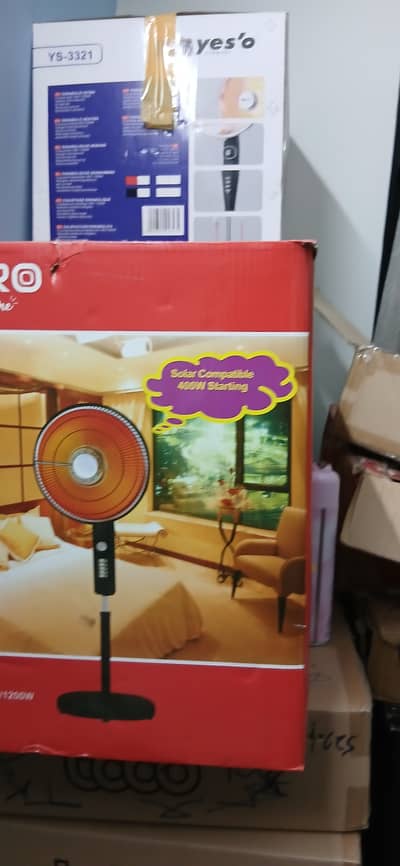 BETROO AND Yeso Electric Sun Heater(Semi used)