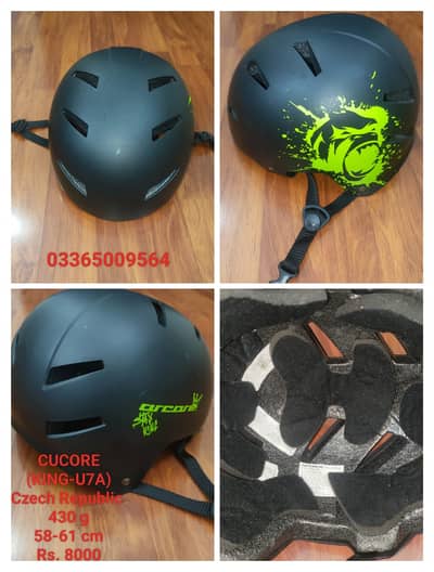 Helmet for Bicycle, Roller Skates, Skateboarding, Skiing and Scooty