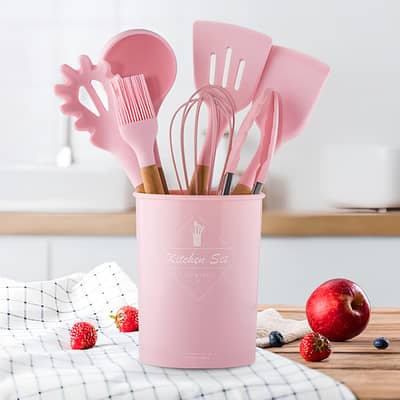 12 Pieces Kitchen Silicone Utensil set