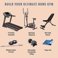 Treadmills Elliptical Exercise cycles Available# 03293569422 Dumbles