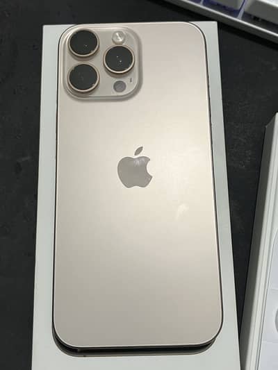 Iphone 16 pro max FU