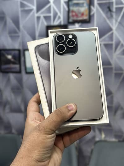 iphone 15promax 256GB Non-pta complete box