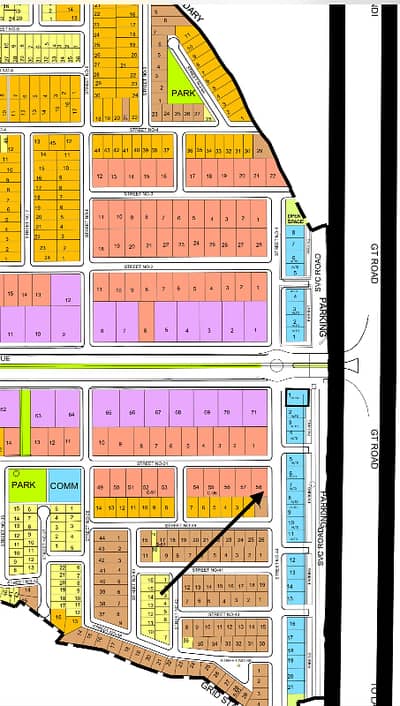1 Kanal Ready For Possession Corner Plot Sector K DHA Phase 3 For Sale