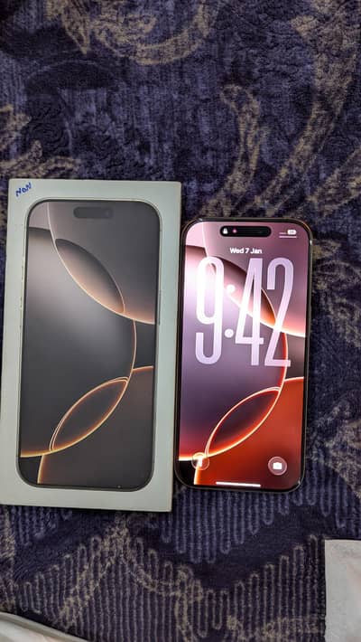 iPhone 16 Pro JV Canadian Model with Sim Time