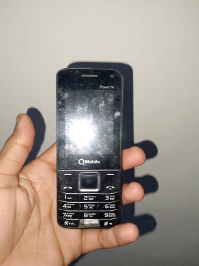 QMOBILE IN GOOD CONDITION JUST 0 WALA BUTTON NAI HA OR BATTERY