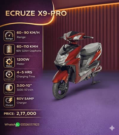 E Cruze Electric Bikes | Multiple Models Available | Brand New