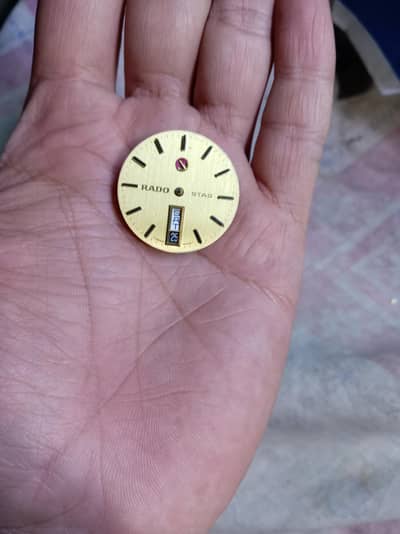 rado machine and dial