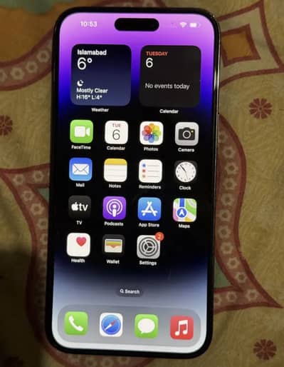 iPhone 14 Pro max PTA PROVE