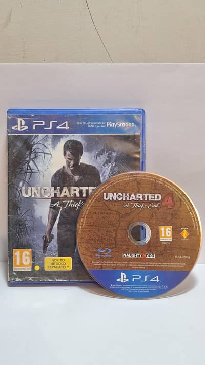 Uncharted 4 The Theifs End - Used Ps4 Disc