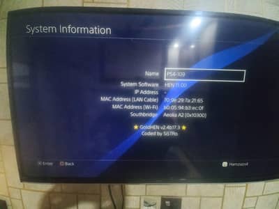 PS4 jAilbreak New Condition 1TB With Original 2 Controller