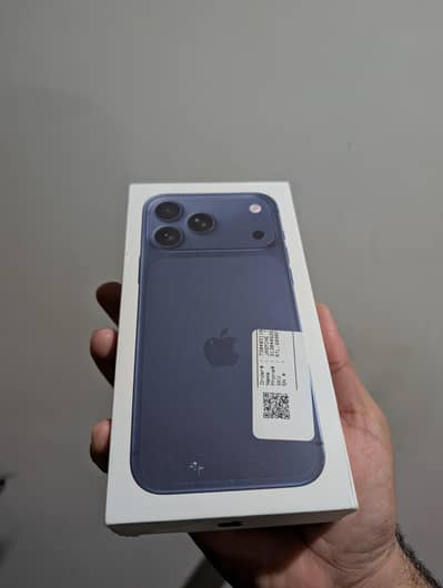 17pro Max Box pack 256 Blue Non active