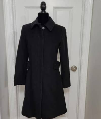 Black coat small size for girls