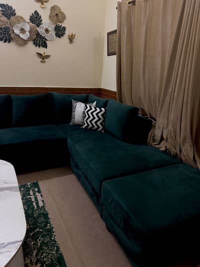 L-shaped sofa 7 seater
