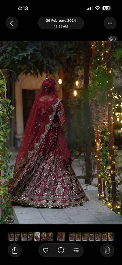Kashees bridal lehenga