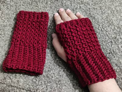 Handmade Crochet Gloves | Warm, Soft & Comfortable Fit