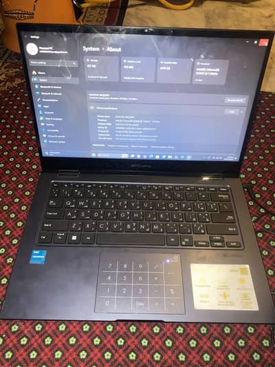 Asus Vivobook Go 14 flip + Touch Screen Full new laptop 10/10