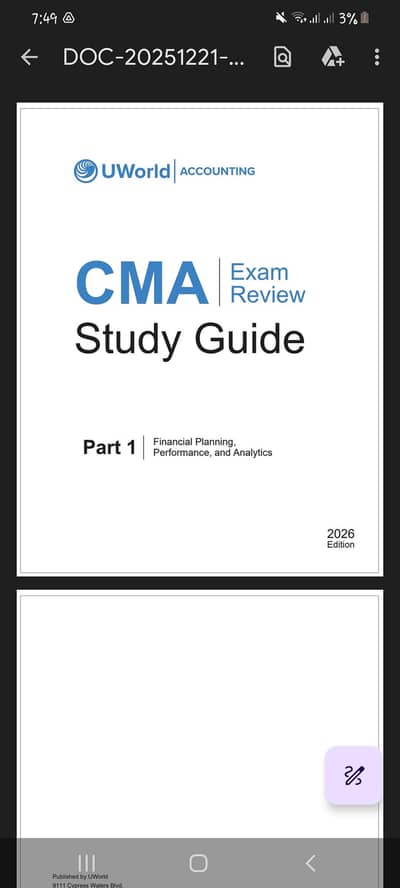 CFA CMA CIA FRM CPA CAIA CISA EA 2026-25 Books Mcqs Available