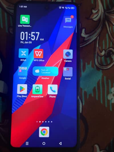 infinix note 30 16gb ram 256 rom with original boxcharger 03455617954