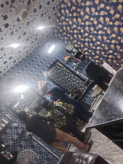 Salon office furniture for Sale Mirror counter chair And LED Holder