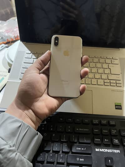 Iphone x 64gb pta approved condition 10by9 100 battery 100