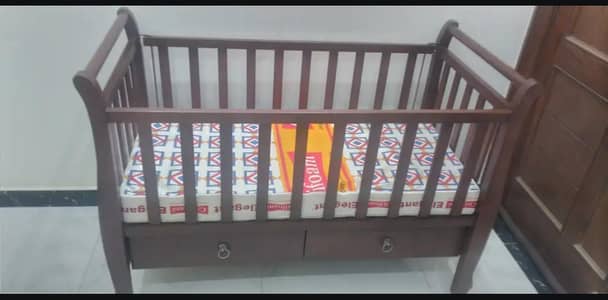 Wooden Baby Cot