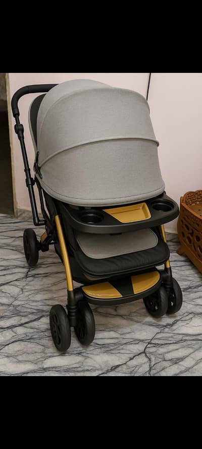 imported high quality pram stroller  slightly used