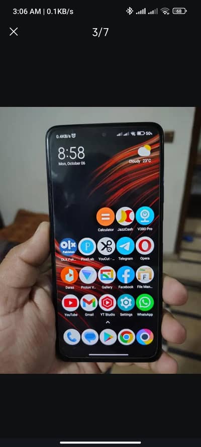 Poco x3 pro 8gb 256gb official pta approved