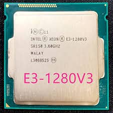 xeon e3 1280 v3 equal i7 4790+intel h87rl+16gb ddr3+rx 580 8gb+500gb