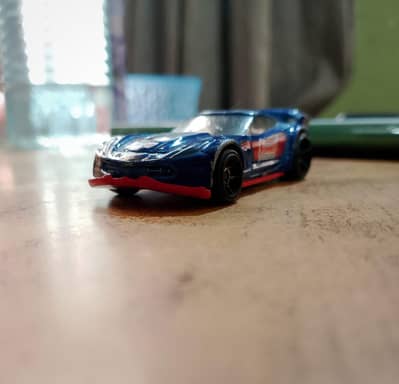 Hotwheel car CORVETTE C7. R Made in Malaysia 2014 version