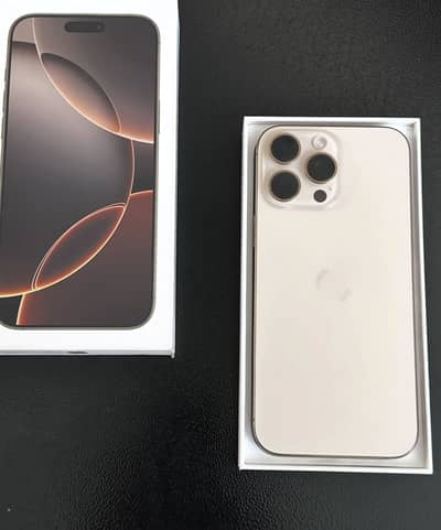 IPhone 16Promax 256gb(Pta not approved) Jv sim