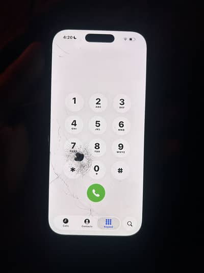 Iphone 16 pro 128 GB (100)  health (11 Months) official warranty