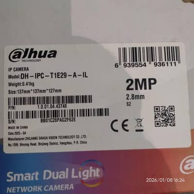 2 MP Dahua ECO series smart dual light network camera