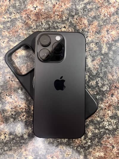 Iphone 14 pro with 0 scratch same like new garnaty
