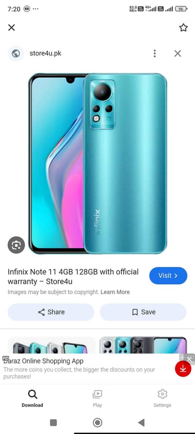 infinix note 11 . exchange possible Samsung a15