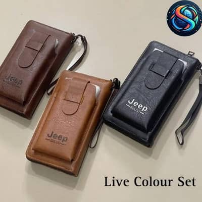 Unisex Male and Female PU Leather Wallet
