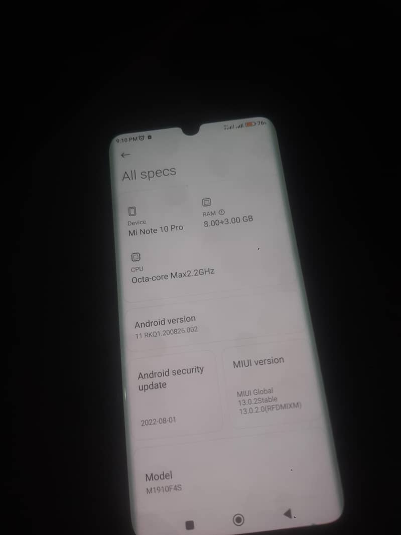 mi note 10 pro 4