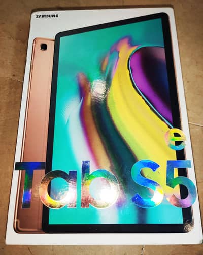Samsung Tab S5E 64/4gb Explandable storage