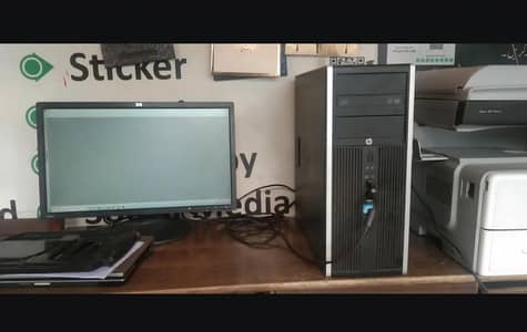 hp 6300 i5 PC and he 21inch lcd