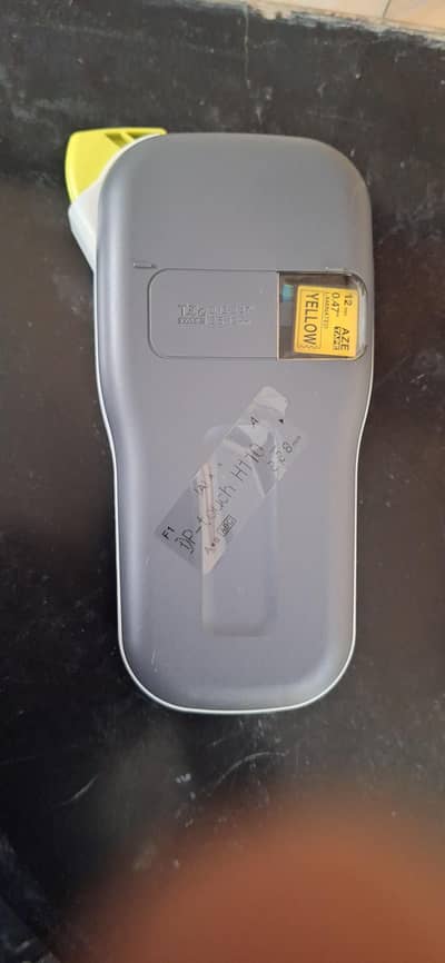 Brother Tape Cassette 12mm AZE- White On Transparent Clear