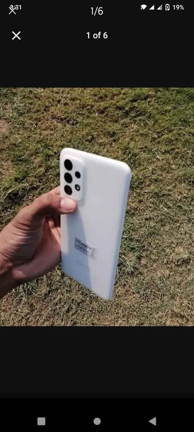 Samsung Galaxy A23 mobile totally complete box 6/128GB rem Exchange ok